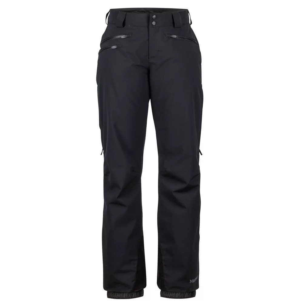 Marmot Women’s Ski Pants – Black – Size S Short – Insulated